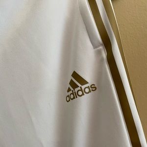 White Adidas Joggers